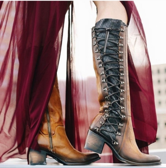 FreeBird WYATT Lace Up Boots size 7 - Picture 2 of 15